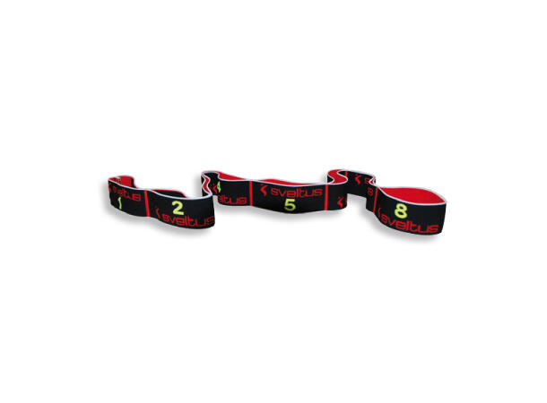 Elastiband 15 kg Treningsstudio i lommen Svart 